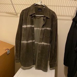 Greg Norman Collection Suede Shirt